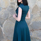 Bombshell Dress in Spruce Green - XL only