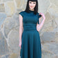 Bombshell Dress in Spruce Green - XL only