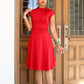 Bombshell Dress in Red - Plus Sizes only