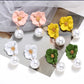 Flower Shaped Stud Earrings