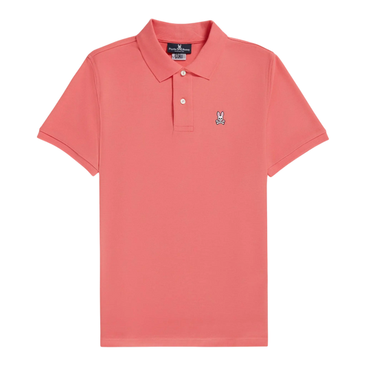Psycho Bunny Classic Polo Men Shirt Grapefruit