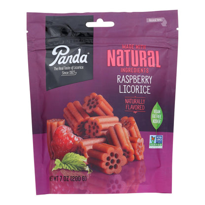 Panda Licorice Raspberry Chews, 8-Pack, 7 Oz. per Pack