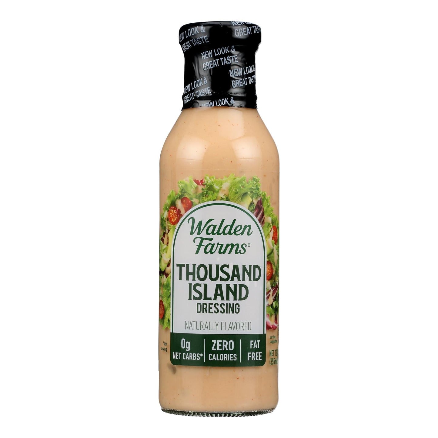 Walden Farms Calorie Free Thousand Island Dressing (Pack of 6 - 12 Fl Oz)