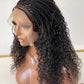 100% Human Hair Deep Wave Wig "HD Full Lace" (Erupta)