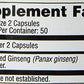 Imperial Elixir Chinese Red Ginseng, 100 Capsules