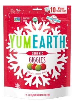 Yumearth Giggles — Holiday Organic Candy (18 Pack - 5 Oz Each)