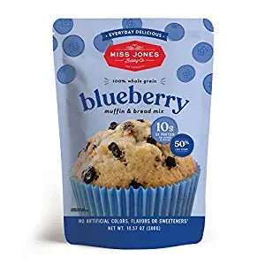 Miss Jones Baking Co. EveryDay Delectable Blueberry Muffins, 6 - 10.57 Oz. Packs
