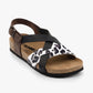 Noa by LEON- Women’s Leather Sandal- Ankle Strap with Adjustable Buckle & Arch Support