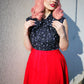 Red Skater Skirt