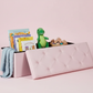 30/43" Folding Storage Ottoman Bench Heavy Duty Padded Seat Multi Size - Color