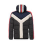 Invicta Marco Bomber Hooded Men Jacket Grey/Navy/Red