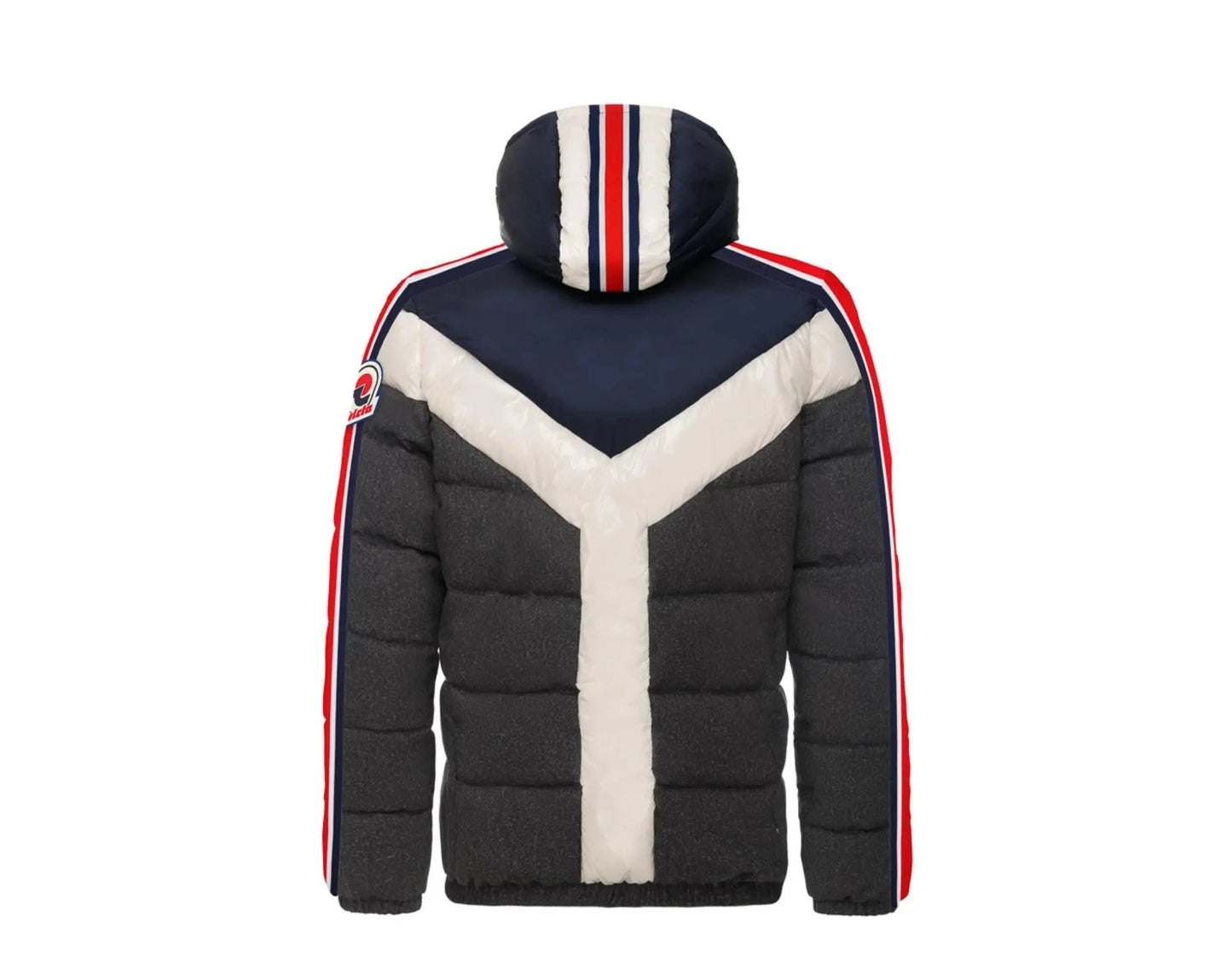 Invicta Marco Bomber Hooded Men Jacket Grey/Navy/Red