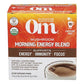 Om Mushroom Superfood Morning Energy Blend Mushroom Powder Drink (Pack of 10 - 0.28oz)