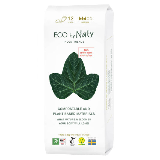Eco By Naty Incontinence Pad Normal (12 Count)