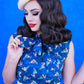 Festive Fox Bow Top - Plus Sizes only