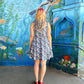 Coral Skater Dress