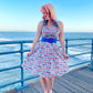 Sunny Days Fit & Flare Dress - Large only