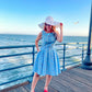 Elizabeth Dress in Windsurfer
