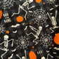 Glow in the Dark Dancing Bones Skater Skirt