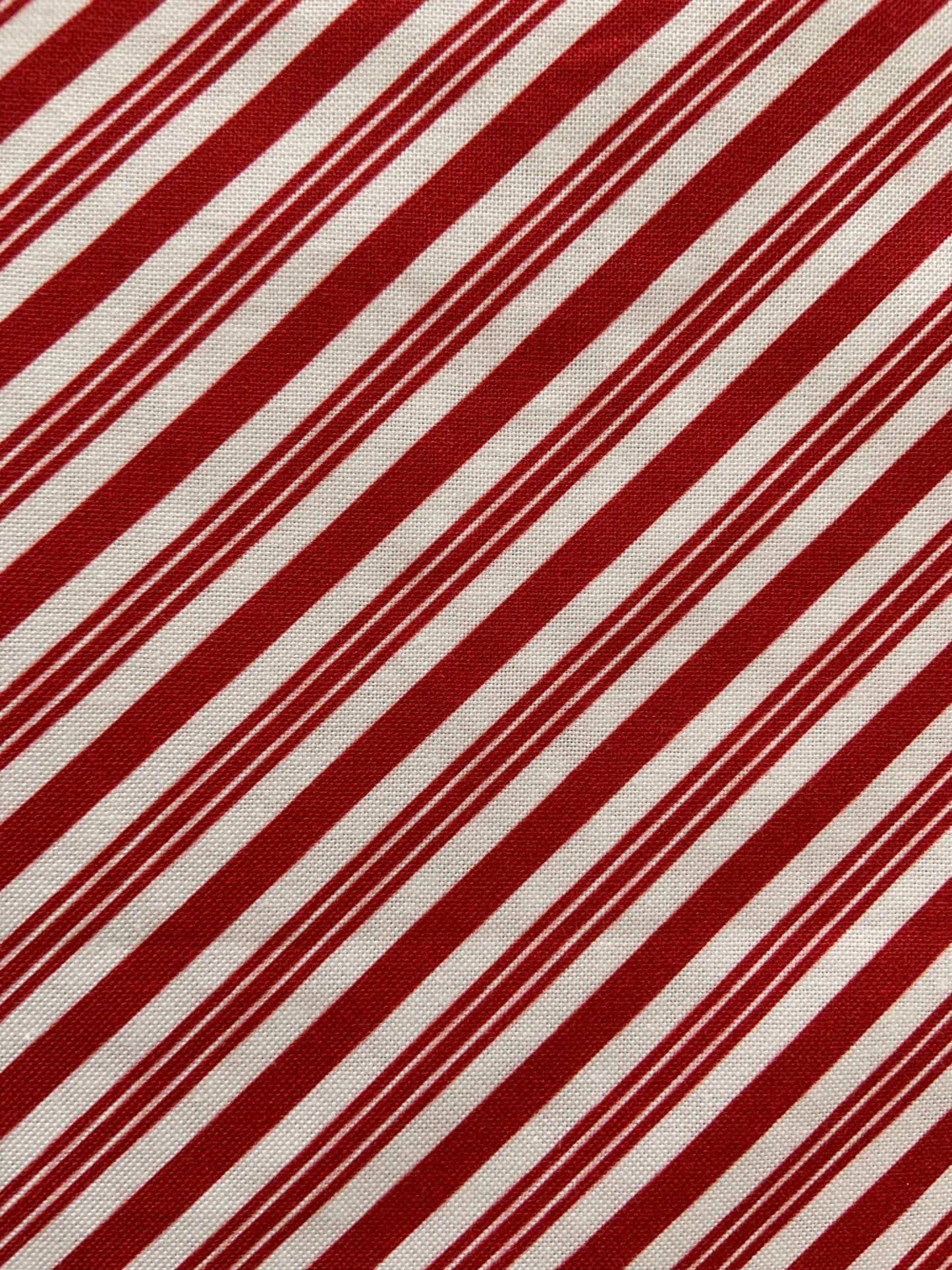 Candy Cane Stripe Bow Top - Plus Sizes only