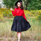 Helen Retro Blouse in Red - Plus Sizes only