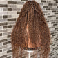 Bohemian knotless custom color (100% humanhair curls) Tara