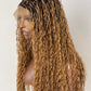 100% Human Hair Bohemian Curls Knotless Braid Wig (Bianca) Tara