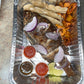 Tilapia With Plantain & Bobolo(Cassava Sticks)