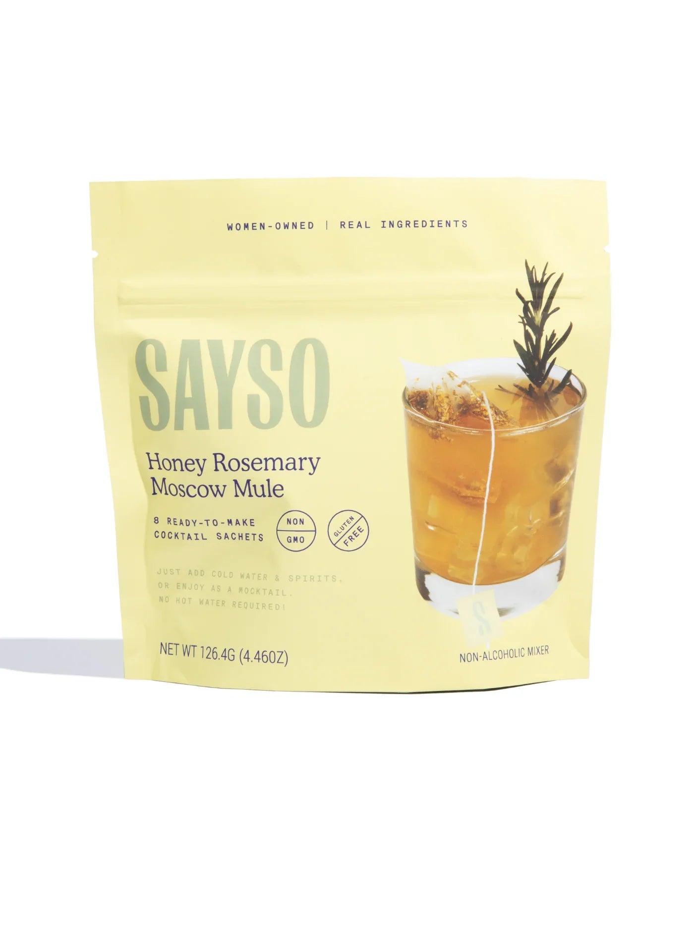 Sayso Organic Moscow Mule Mixer, 4.46 oz, Pack of 6