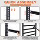 Heavy Duty Metal Garage Shelving Rack 2000lbs 4/5/6-Tier Steel Shelf 60"/72"/84"