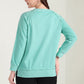 The Meadow Love Sweatshirt in Lake Green