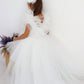 Maria White Party Dress
