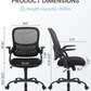 Ergonomic Mesh Office Chair – Multi Color High Back Chair with Lumbar Support