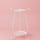 Two-Tier Metal Plant Stand – Double Layer Iron Flower Rack for Indoor & Outdoor Plants