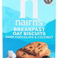 Nairn's Chocolate & Coconut Biscuits - 5.64 Oz Pack of 6
