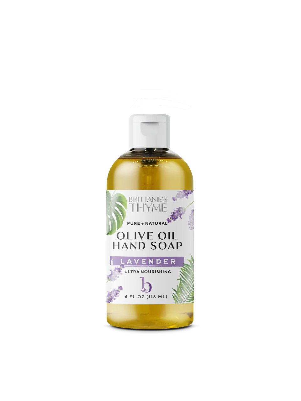 Brittanie's Thyme: Liquid Lavender Hand Soap - 4 Fl Oz