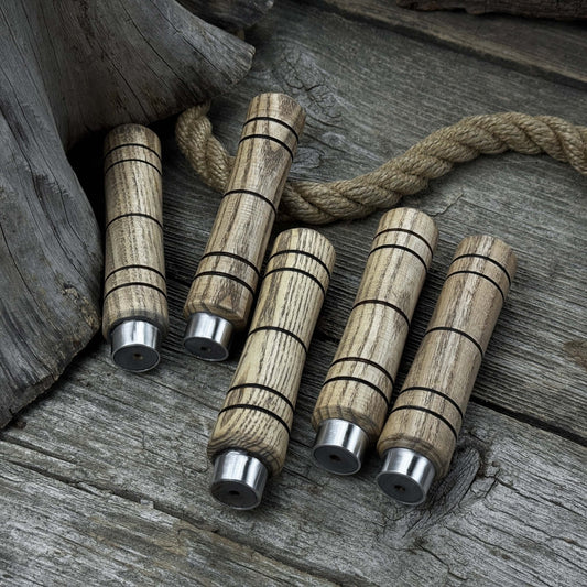 5-Piece Ash Wood Handle Set