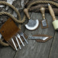 5-Piece Leather Working Tool Set With Nylon Mallet