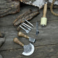 5-Piece Leather Working Tool Set With Nylon Mallet