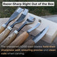 5-Piece Spoon & Bowl Carving Tool Set with Leather Sheaths