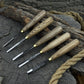 5-Piece Wood Carving Chisel & Gouge Set
