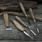 5-Piece Wood Carving Tool Set – Carving Knives, Chisels & Gouges