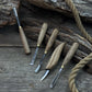 5-Piece Wood Carving Tool Set – For Fine Detail & Relief