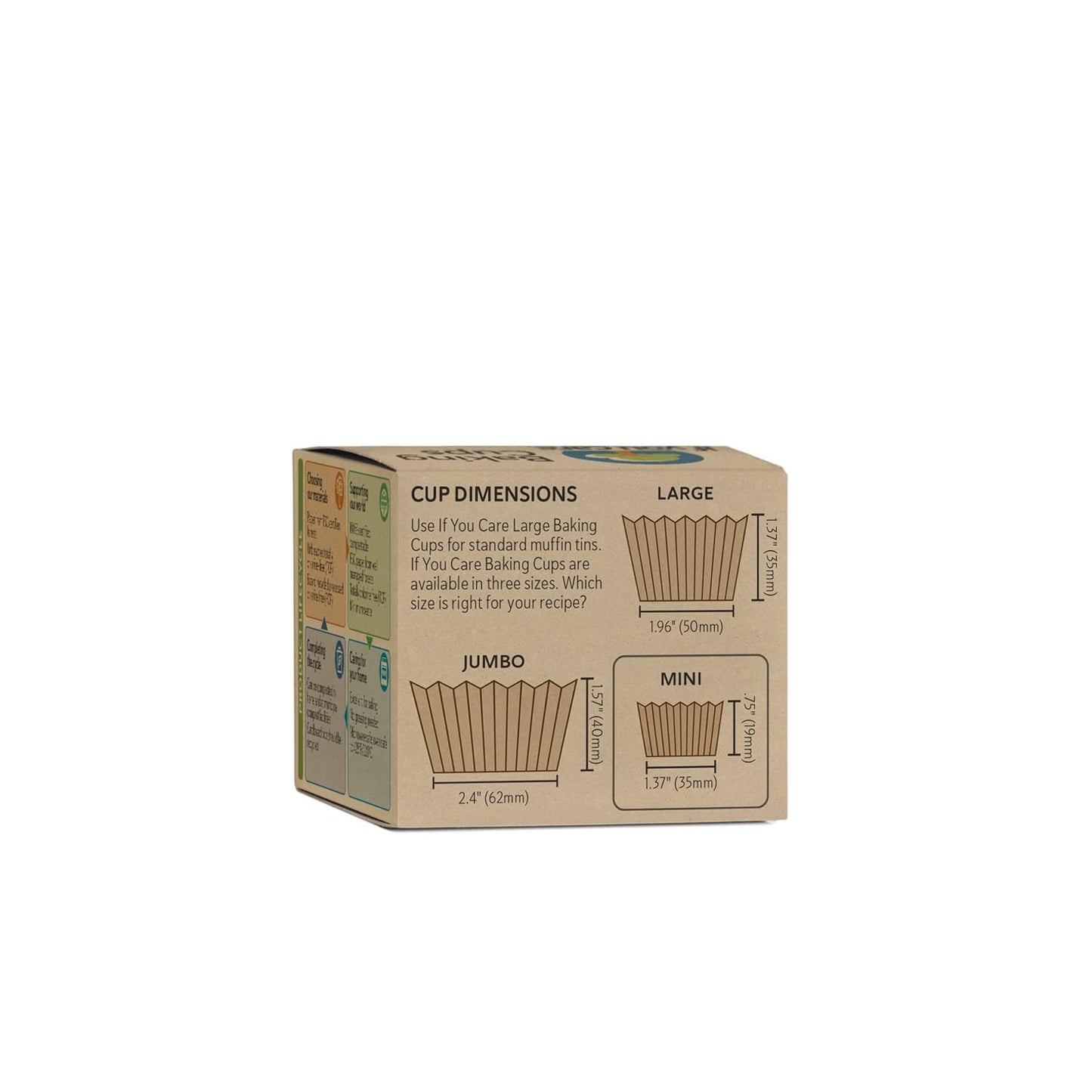 You Care Mini Cupcake Liners (90 Count - Pack of 24)