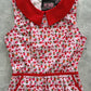 Berry Cherry Collared Dress - Medium only