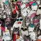 Cool Cats Shorter Length Fit & Flare Dress
