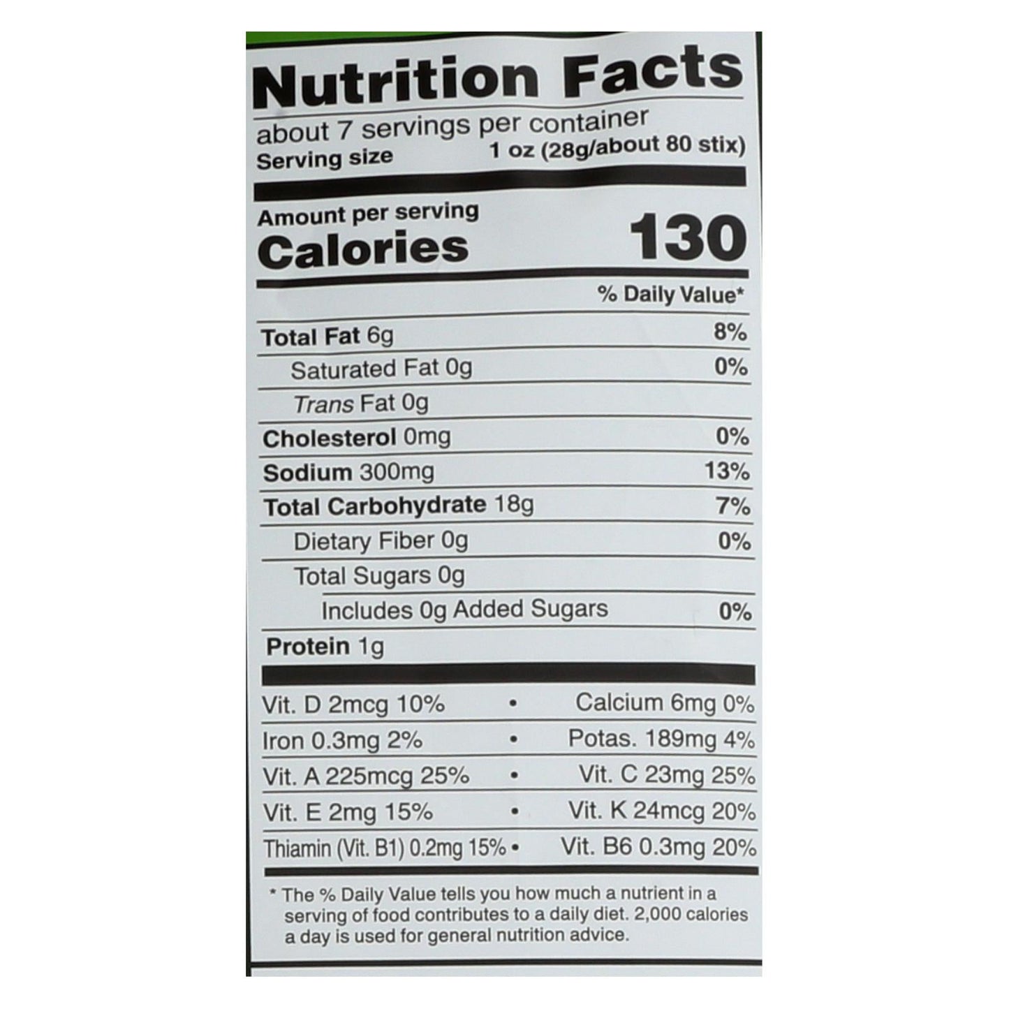 Good Health Sea Salt Veggie Stix (10 Pack, 6.25 Oz. Each)