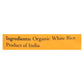 Lotus Foods Organic Basmati Rice 30 Oz. Pack of 6