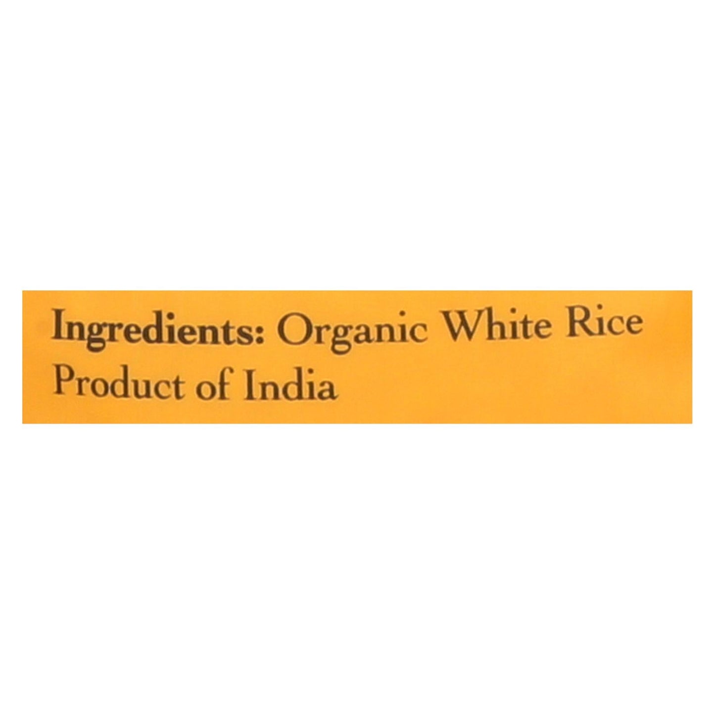 Lotus Foods Organic Basmati Rice 30 Oz. Pack of 6