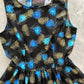 Peacock Feathers Vintage Dress